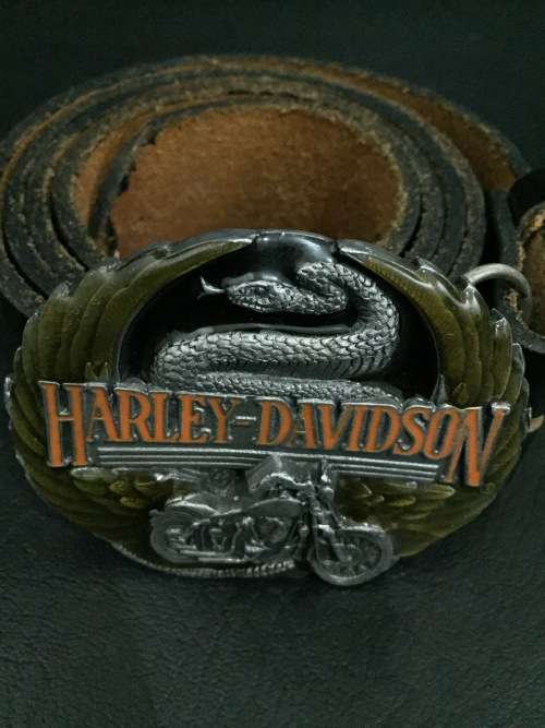 Harley Davidson genuine leather belt!!!