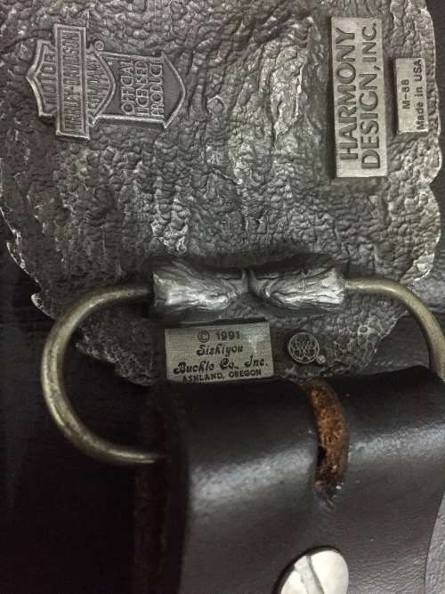 Harley Davidson genuine leather belt!!!