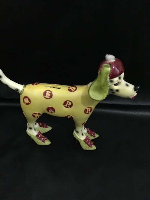 Beautiful  dog money box !!!!!