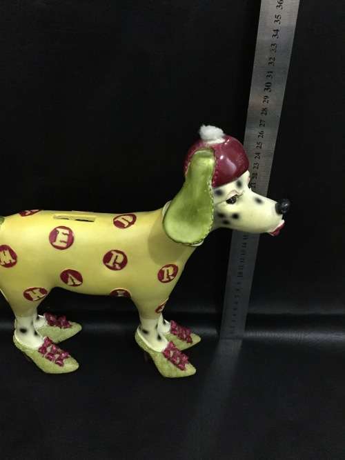 Beautiful  dog money box !!!!!