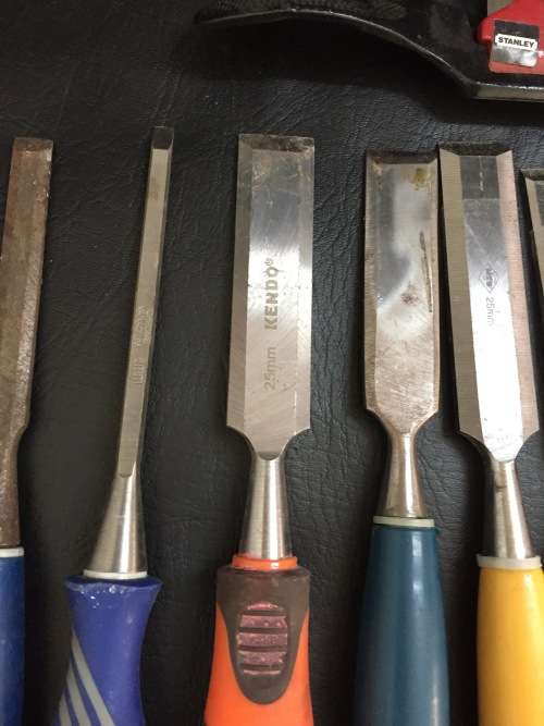 Job lot wooden tools bid for all!!!!!