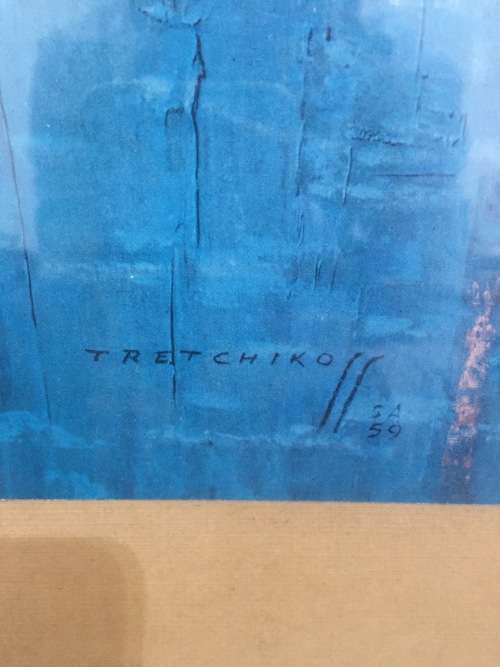 Tretchiko print of ballerina size 41cm x 49cm!!!!!!