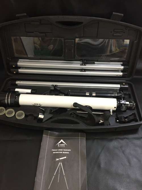 Complete K-way 700x60 lunar telescope!!!!!!!