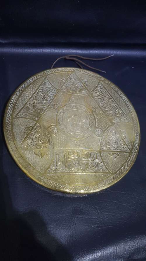 Large brass Gong plate only really loud sound!!!!!