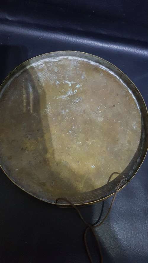 Large brass Gong plate only really loud sound!!!!!