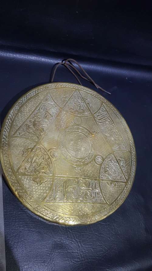 Large brass Gong plate only really loud sound!!!!!