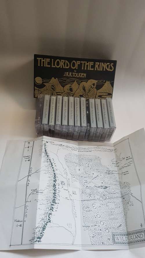 The lord of the rings by J.R.R Tolkien cassettes!!!!!!