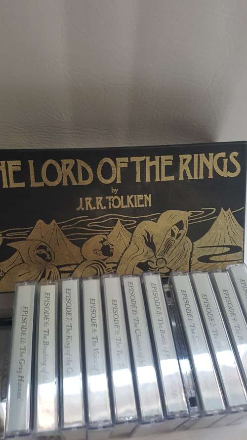 The lord of the rings by J.R.R Tolkien cassettes!!!!!!