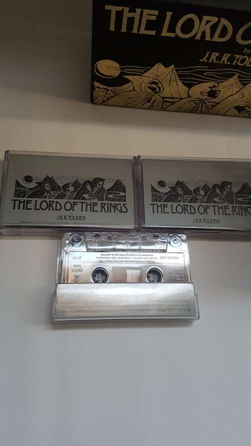 The lord of the rings by J.R.R Tolkien cassettes!!!!!!