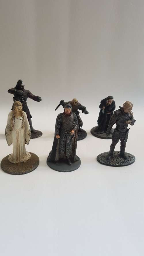 6 Lord of the rings lead figures !!!!!!!