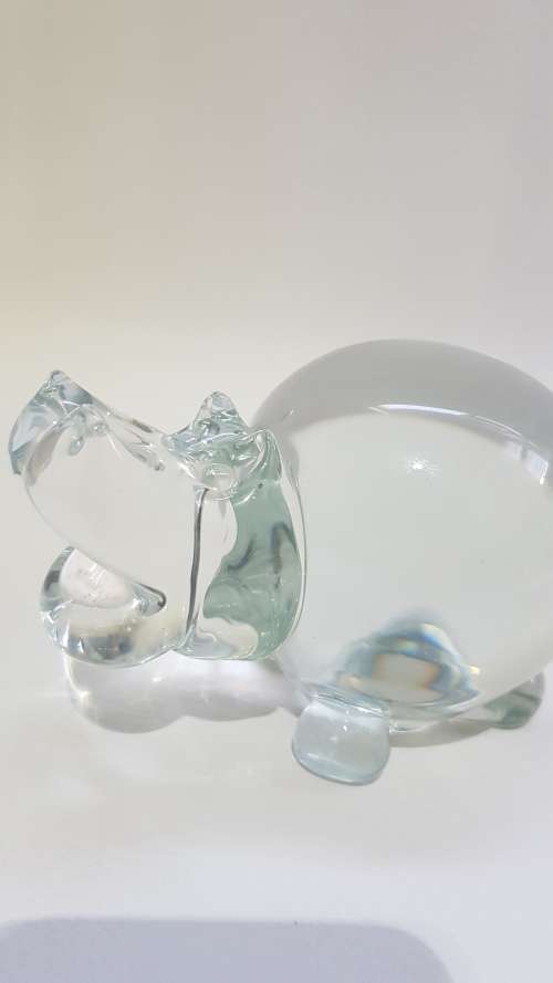 Beatifull glass Hippo!!!!!!