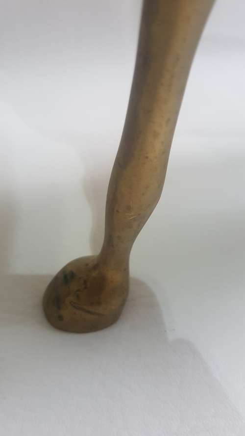 STUNNING SUPER  LARGE BRASS HORSE !!!!!!!!