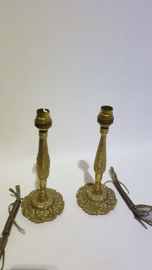Two beatifull solid brass lights!!!!