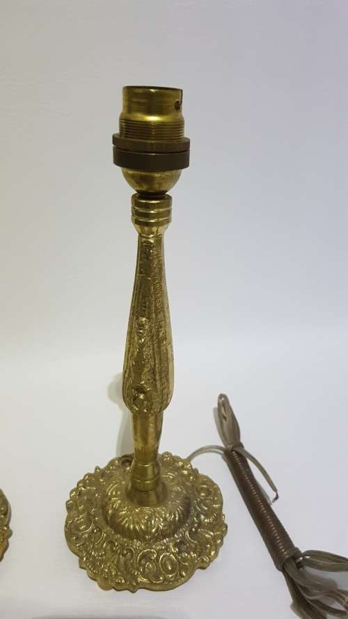 Two beatifull solid brass lights!!!!