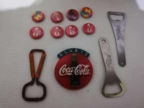Job lot vintage coke items bid for!!!!!