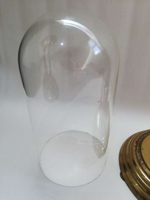 Kieninger and Obergfell Kundo Glass clock made in West Germany with key wind up!!!!