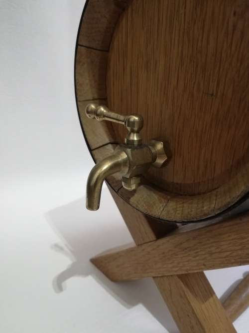 Wooden wine barrel with stand!!!!