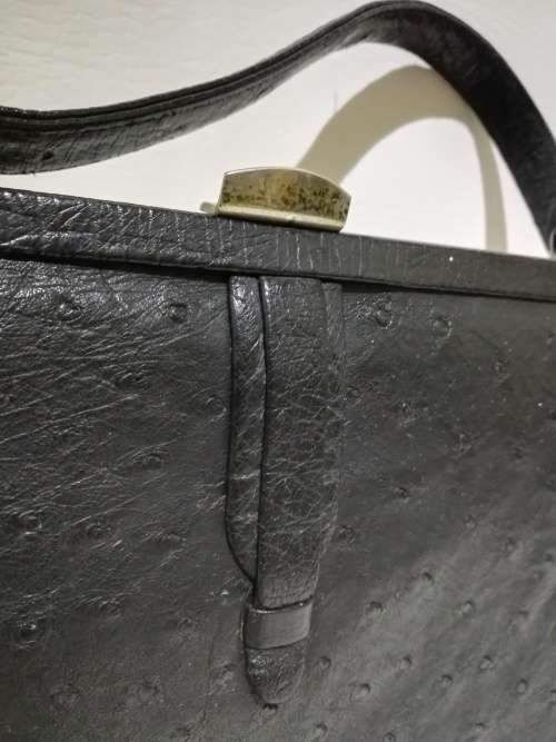 Beautiful ostrich leather bag!!!!