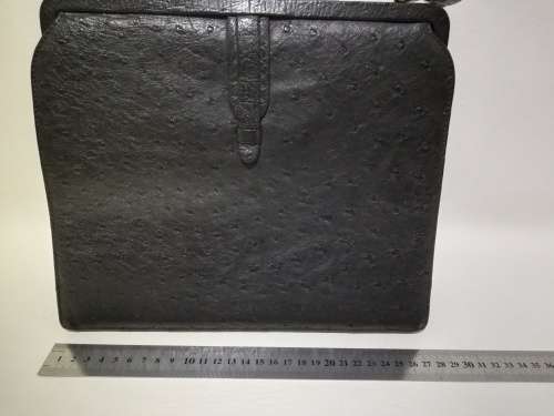 Beautiful ostrich leather bag!!!!