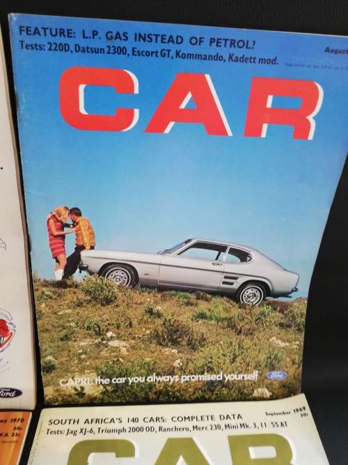 Rare  Car magazines from 1961 to 1970s bid for all