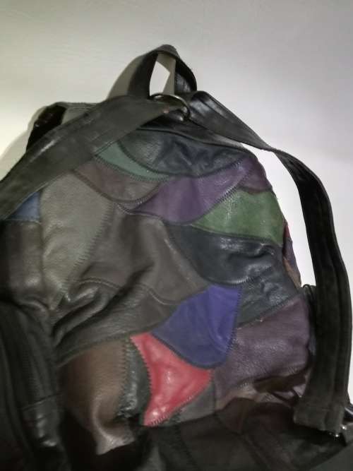 Super cool leather backpack!!!