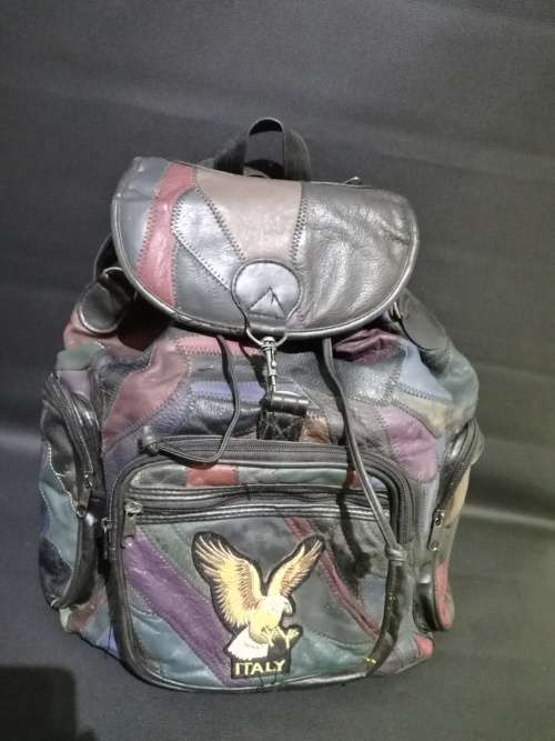 Super cool leather backpack!!!