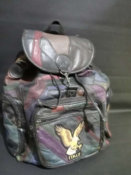 Super cool leather backpack!!!