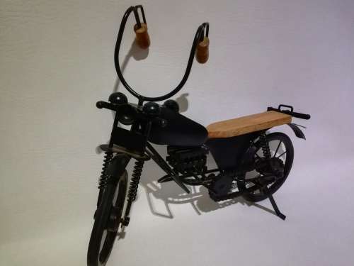 Large 40cm  metal and wood bike display piece!!!!