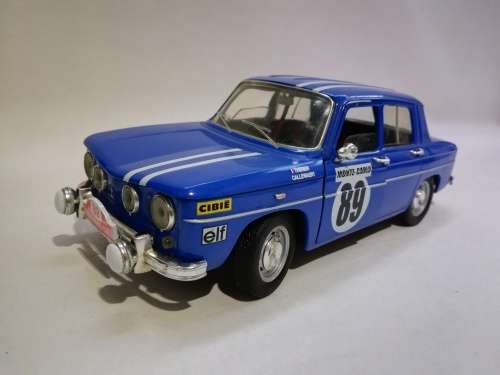 Original die cast Renault 8 Rally monte carlo scale 1:18 Silido!!!!!