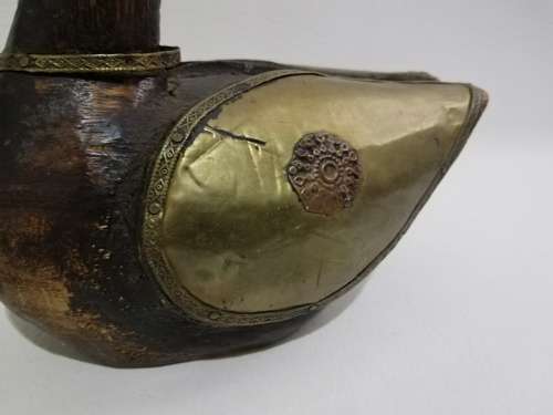 Beautiful brass and wooden large display pice highly detailed!!!!