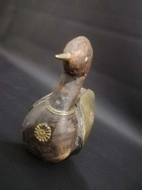 Beautiful brass and wooden large display pice highly detailed!!!!