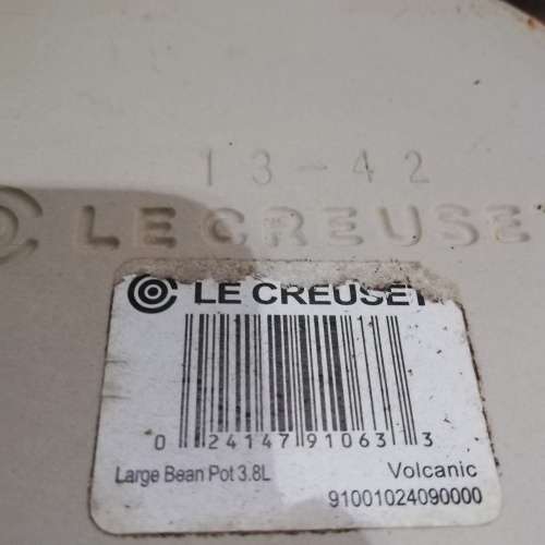 Le Creuset Large Been pot 3.8L handle broke!!!