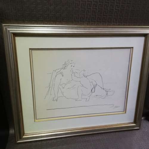 Stunning large picaso Print what a beautiful piece sive 81cn x 68cm !!!!!