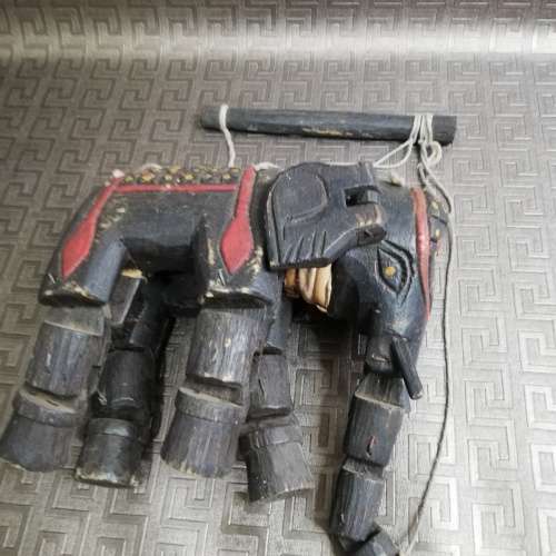 Wooden Elaphant pupet