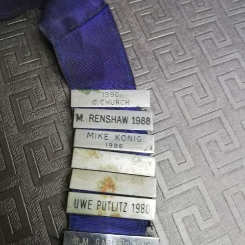 Rare vintage pice with name tags on from 1950s up!!!!