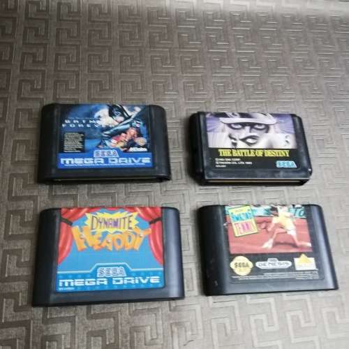 Vintage Sega mega drive games bid for all please note not tested!!!!