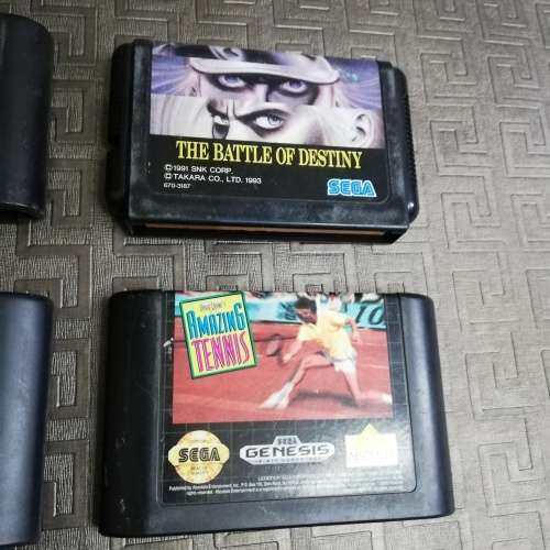Vintage Sega mega drive games bid for all please note not tested!!!!
