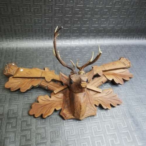 Vintage wooden Cuckoo clock top part!!!!!
