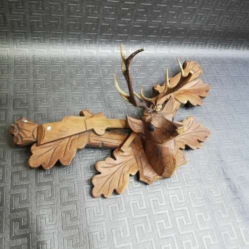 Vintage wooden Cuckoo clock top part!!!!!