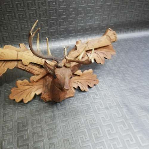 Vintage wooden Cuckoo clock top part!!!!!