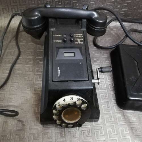 Vintage large Telephone set not tested!!!!