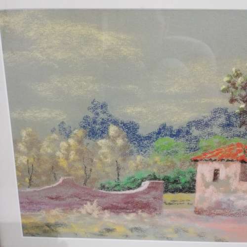 BEAUTIFUL PASTEL SIGNED BY ARTIST RONALD HOPE!!!!