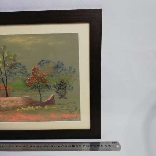 BEAUTIFUL PASTEL SIGNED BY ARTIST RONALD HOPE!!!!