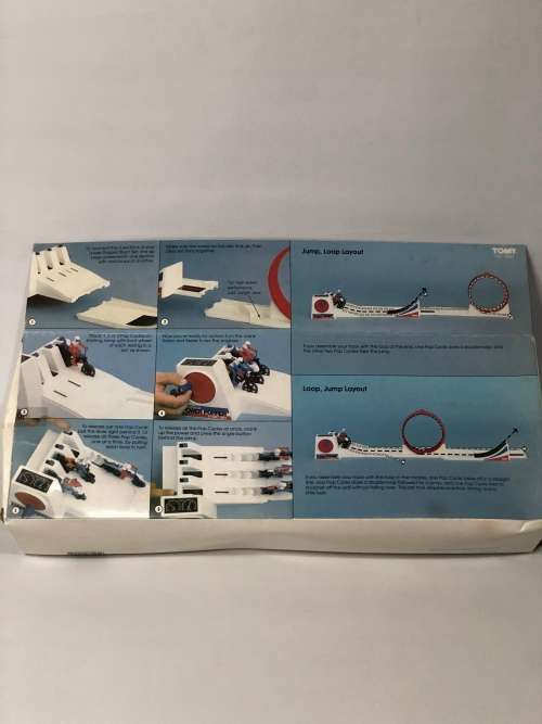 RARE TOMY POP CYCLES TRACK IN BOX WORKING!!!!!!