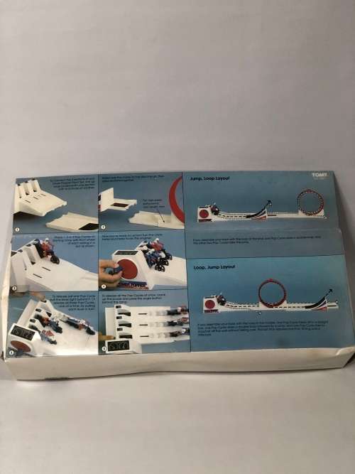RARE TOMY POP CYCLES TRACK IN BOX WORKING!!!!!!