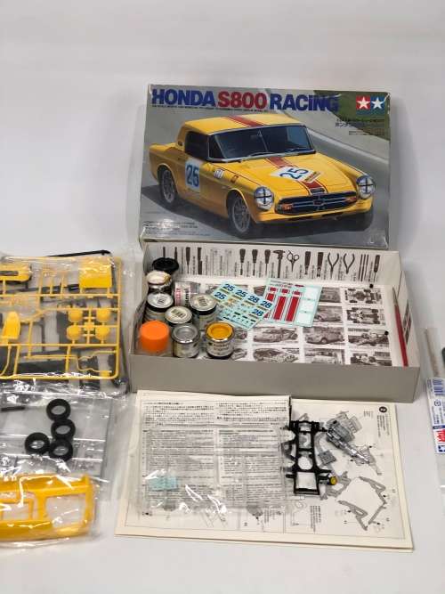 TAMIYA HONDA S800 COMPLETE IN BOX !!!!!