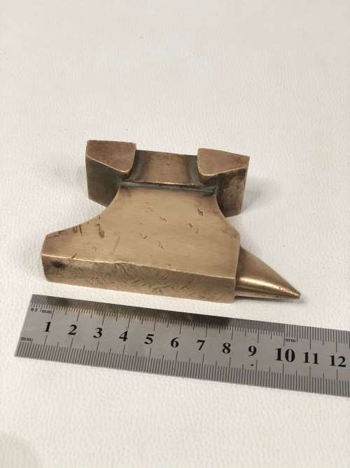 Solid BRASS ANVIL 10cm in length!!!!