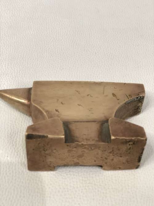 Solid BRASS ANVIL 10cm in length!!!!