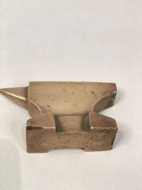 Solid BRASS ANVIL 10cm in length!!!!