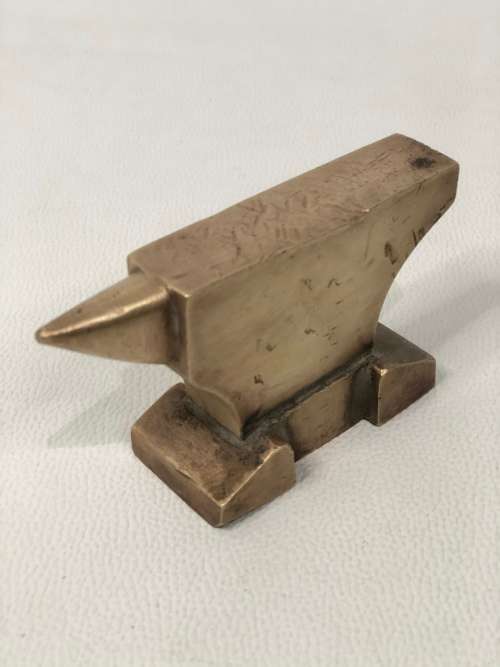 Solid BRASS ANVIL 10cm in length!!!!